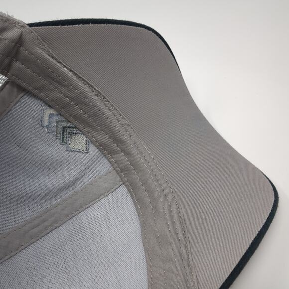 Depatco Strapback Trucker Hat Black One Size Adjustable Embroidered Mesh Back - Picture 8 of 9